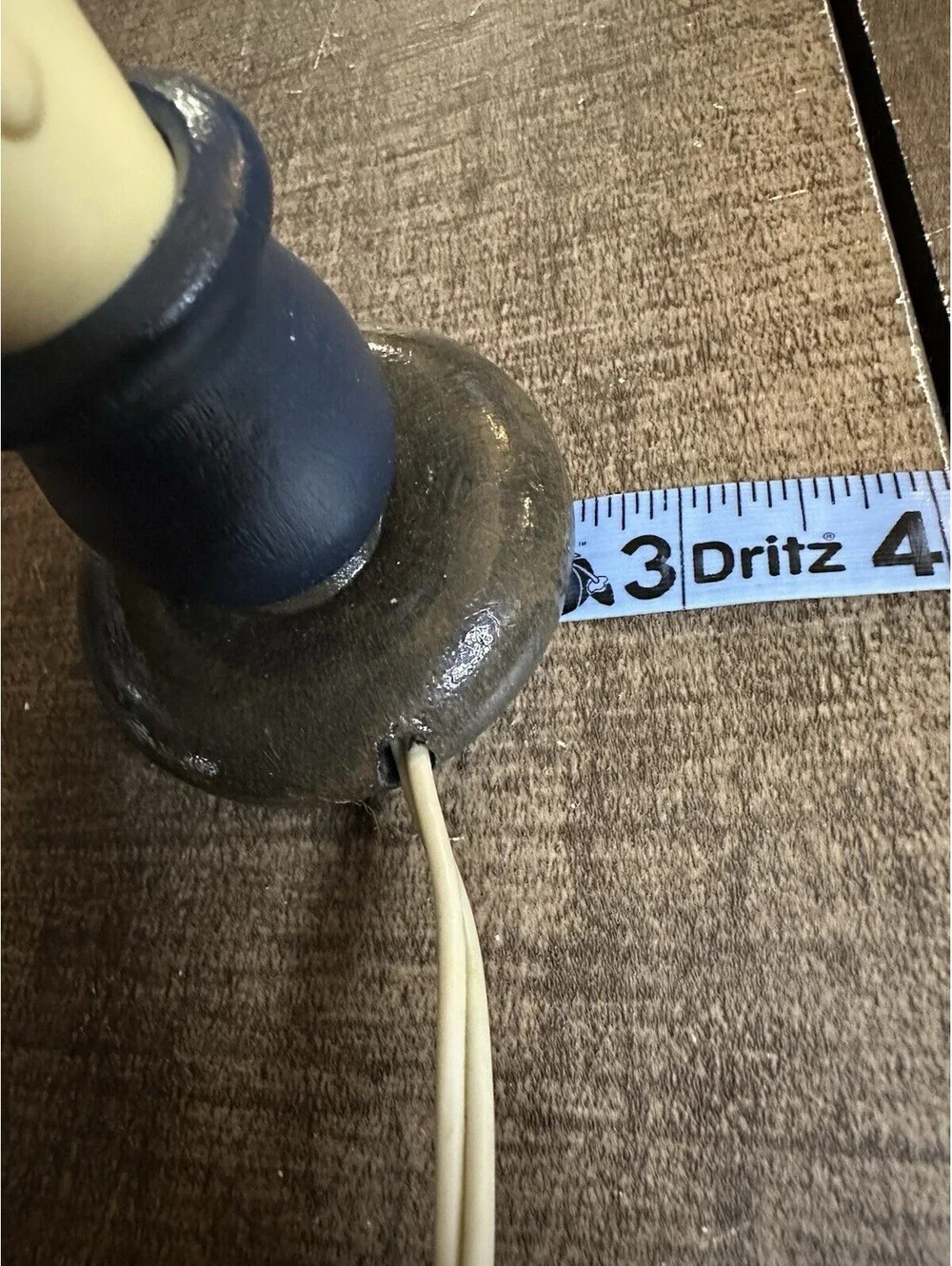 Vintage Electric Candle Lamp with Plug